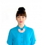Collar de punto handmade