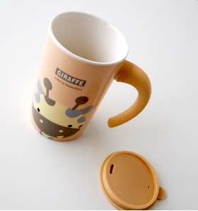 Taza desayuno animalitos