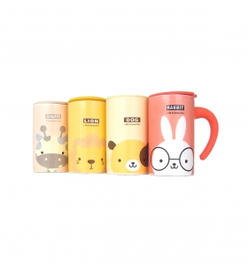 Taza desayuno animalitos