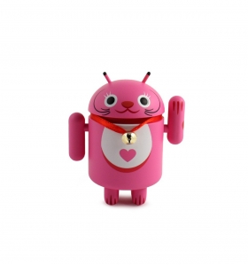 Gato de la suerte de android