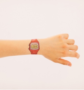 Reloj Casio - Tatuaje temporal