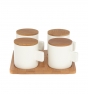 Set de café para cuatro