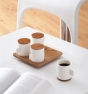 Set de café para cuatro