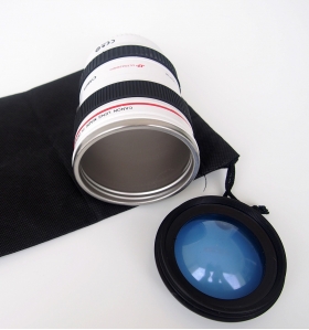 Taza Objetivo reflex blanca