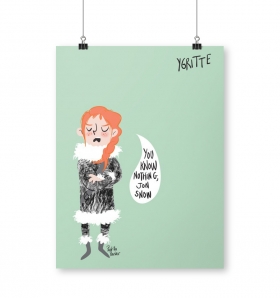 Lámina Juego de Tronos Ygritte
