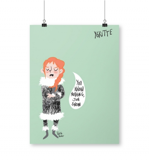 Lámina Juego de Tronos Ygritte