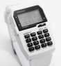 Reloj Komono calculadora blanco