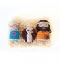 Belén de amigurumi hecho a mano
