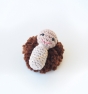 Belén de amigurumi hecho a mano