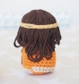 Belén de amigurumi hecho a mano