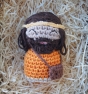 Belén de amigurumi hecho a mano