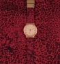 Reloj Komono leopardo rojo