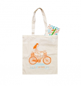 Tote bag bicicleta