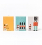Set de 3 cuadernos Egg & soldier