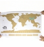 Mapa del mundo para rascar