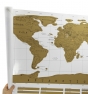 Mapa del mundo para rascar