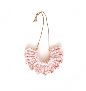 Collar de punto handmade